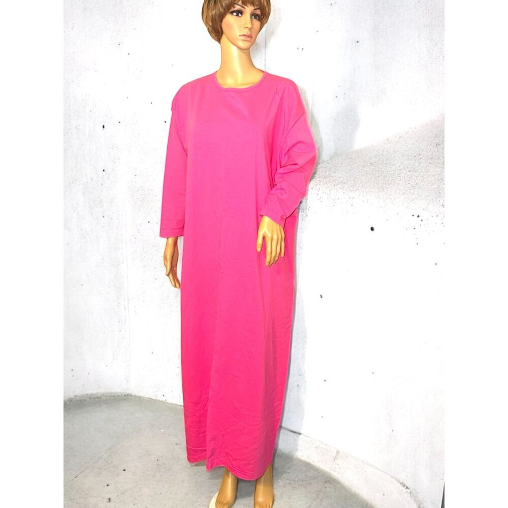 AmeriTees Pink T-Shirt Dress